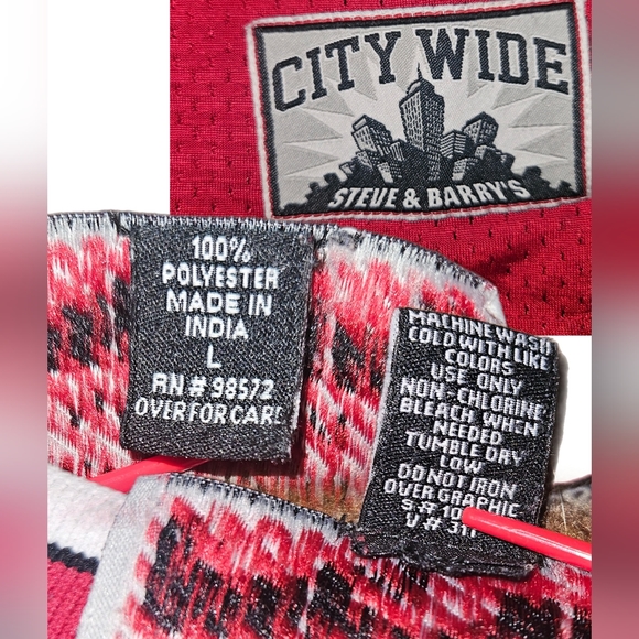 Vintage Y2k #32 Dirty South Steve and Barry's City Wide football jersey - Picture 4 of 5